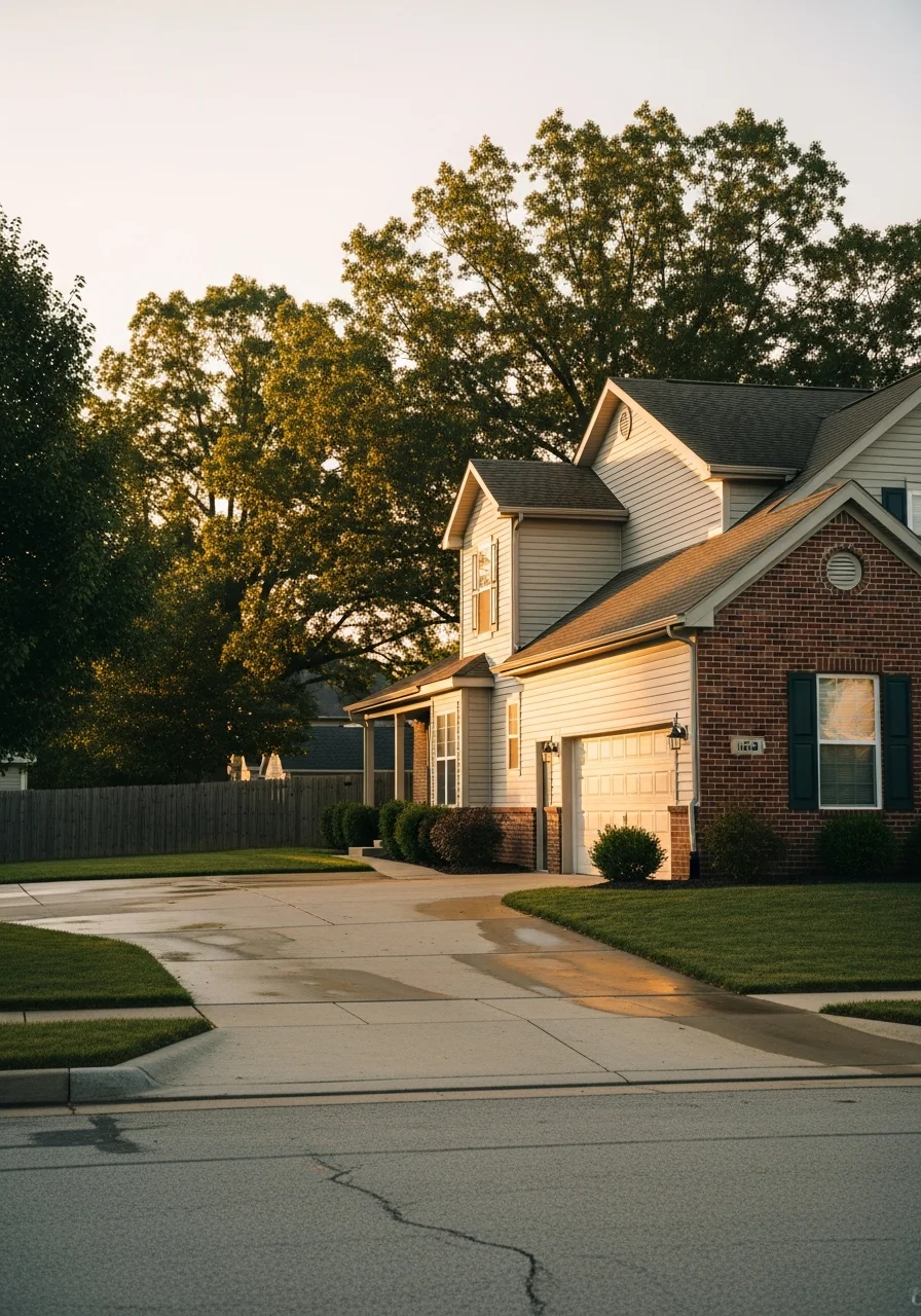 Warrenton residential home showing typical small-town neighborhood character.